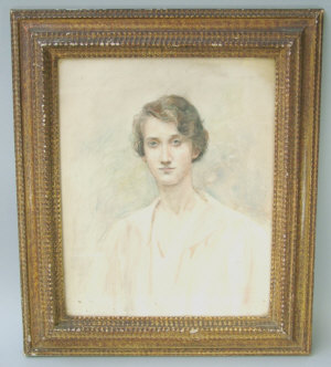 Appraisal: Dora Meeson Australian - - Portrait of a young woman