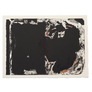 Appraisal: After Robert Motherwell lithograph After Robert Motherwell lithograph After Robert