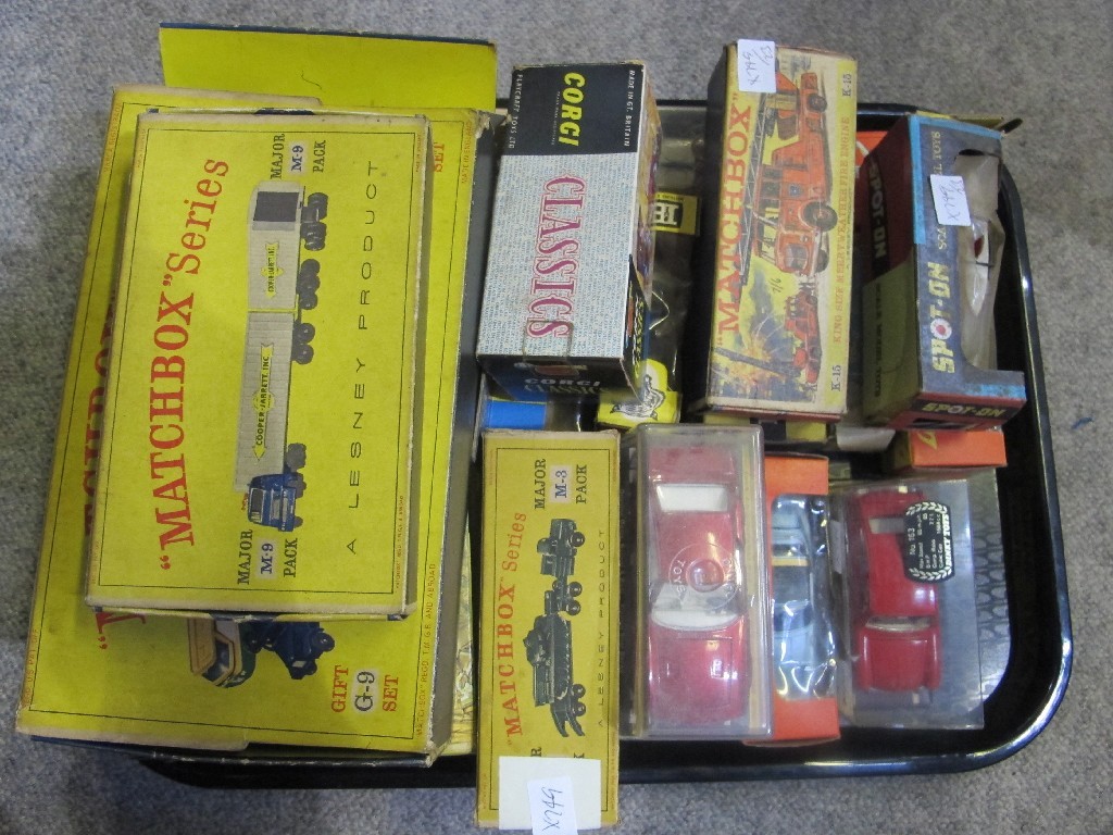 Appraisal: A lot comprising assorted boxed Matchbox Corgi Dinky and other