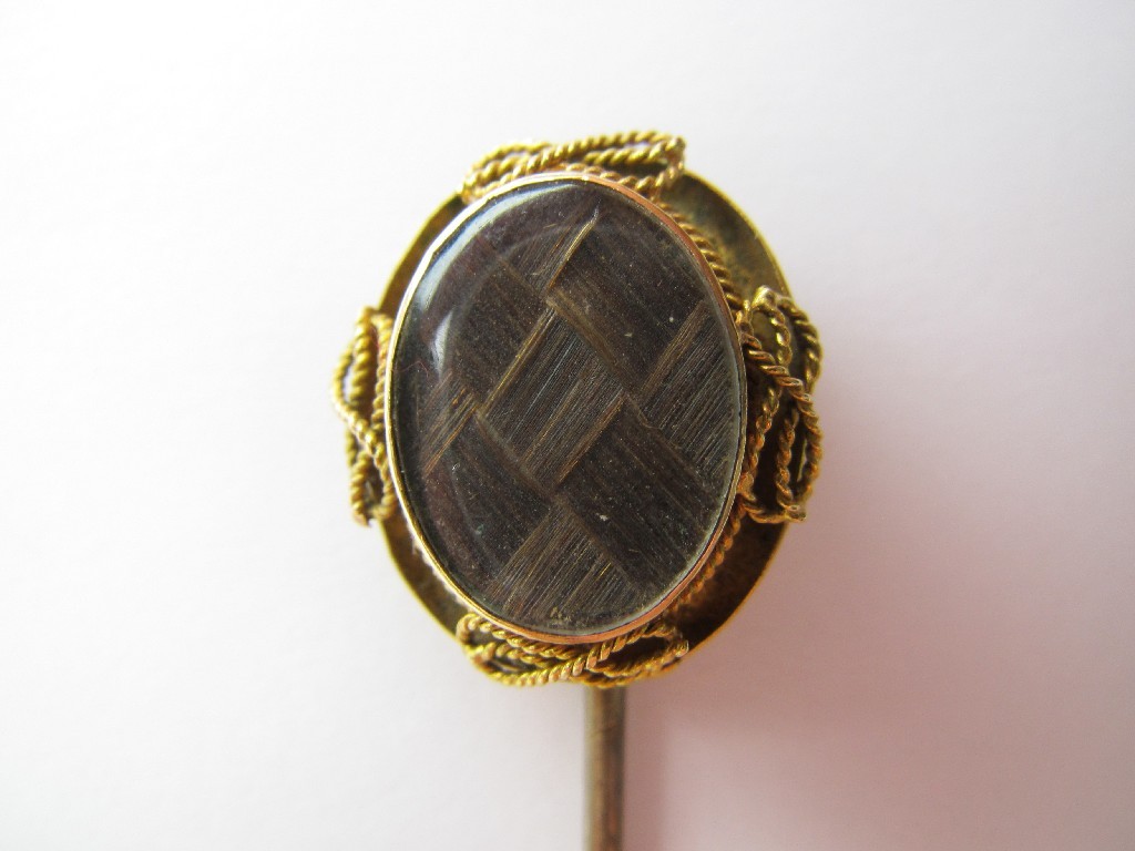 Appraisal: Victorian mourning pin