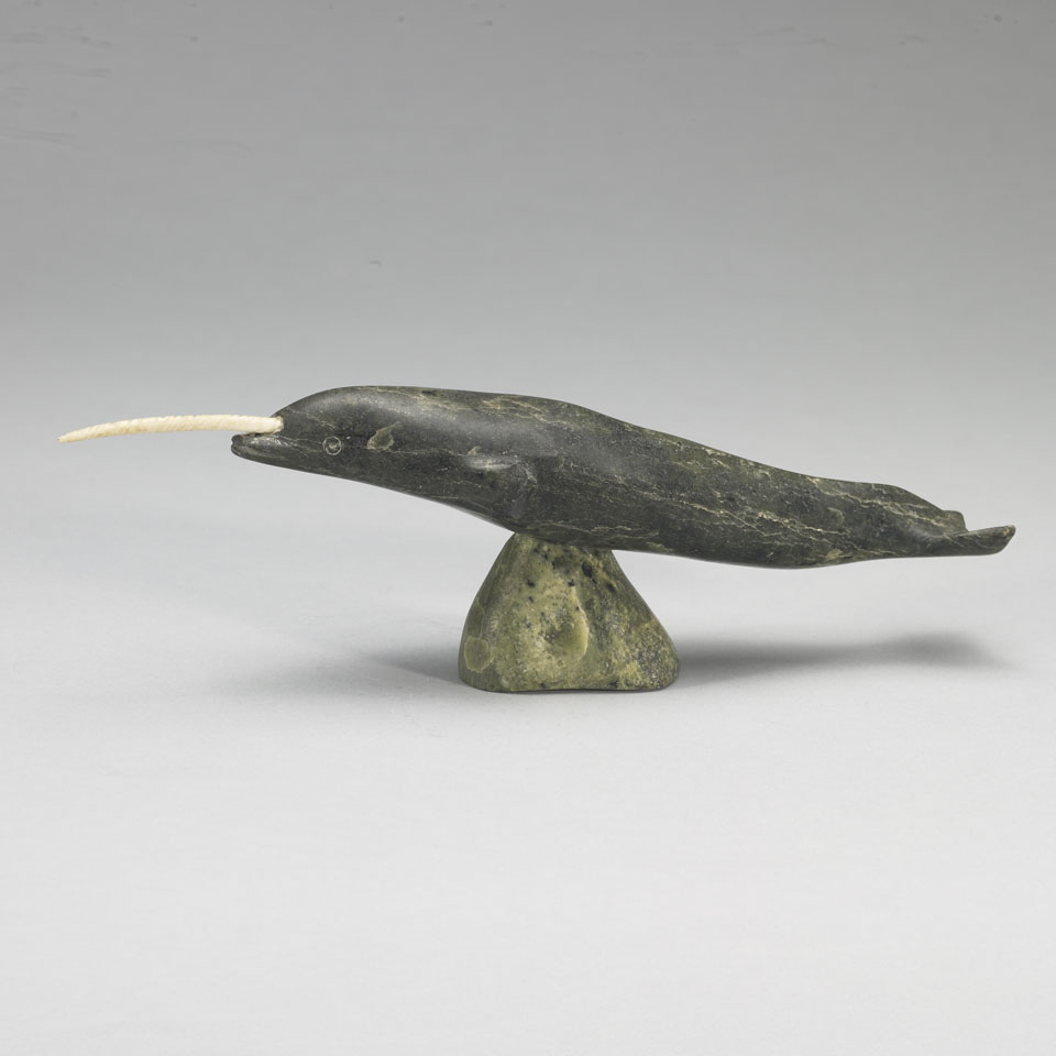 Appraisal: IOLA J IKKIDLUAK - E - Lake Harbour NARWHAL SOARING