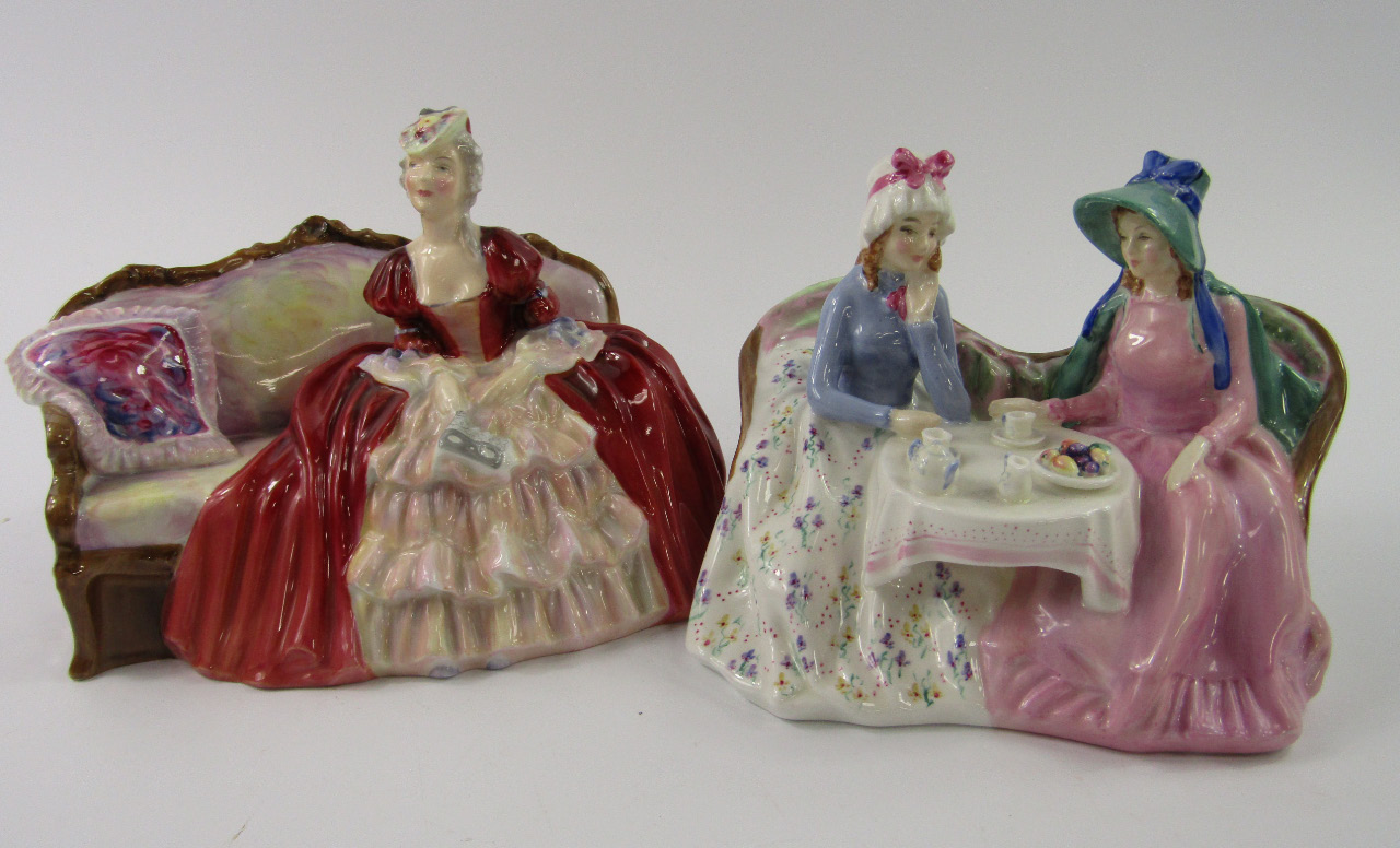 Appraisal: Two Royal Doulton figures of Belle o' the Ball HN