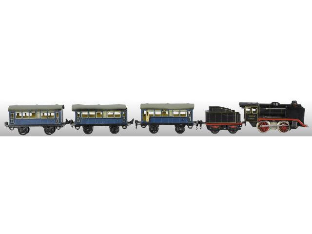 Appraisal: Marklin O-Guage Train Set with Box Description Circa Includes an