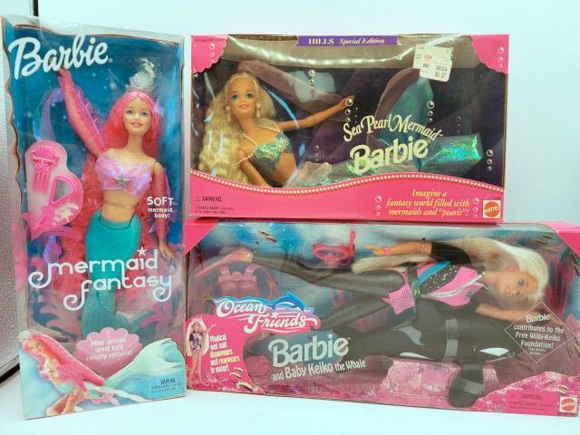 Appraisal: Barbie Sets - Mermaids Ocean Friends Whale All dolls are