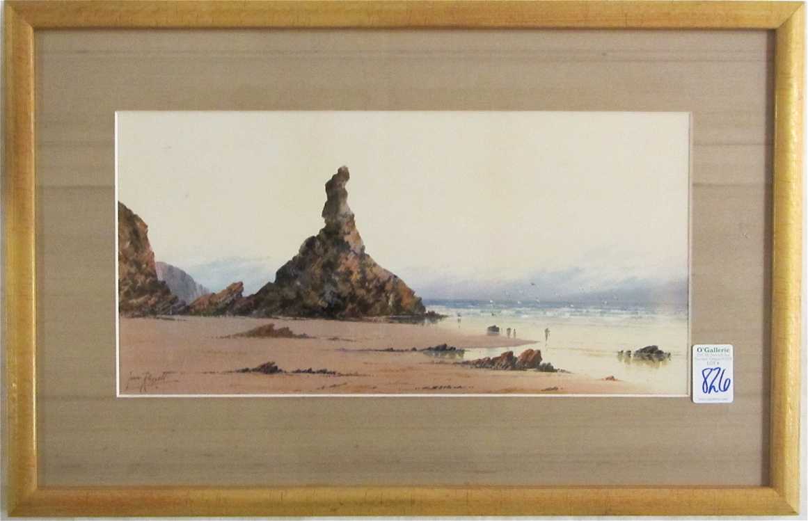 Appraisal: JOHN PETER RUSSELL Australian - Watercolor on paper Coastal scene