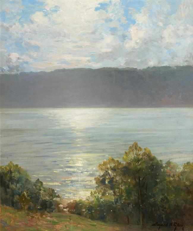 Appraisal: BAYARD HENRY TYLER American - ''The River in Summer'' oil