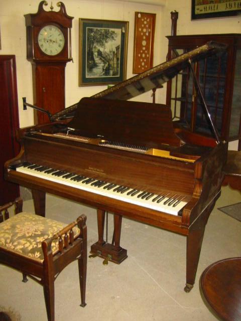 Appraisal: A BABY GRAND PIANO by Whitfields in mahogany case with