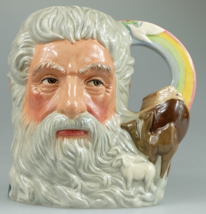 Appraisal: Royal Doulton large character Jug Noah D limited edition