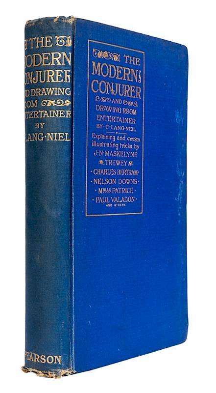Appraisal: The Modern Conjurer and Drawing Room Entertainer Neil C Lang