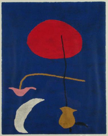 Appraisal: Entwurf fur eine Tapisserie by Joan Miro x image size