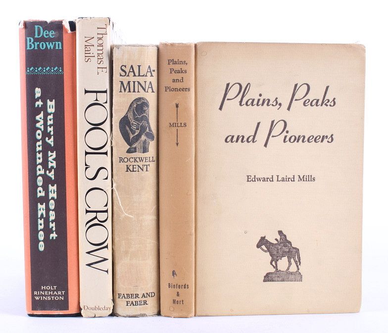 Appraisal: Collection of Native American and Western Books For your consideration