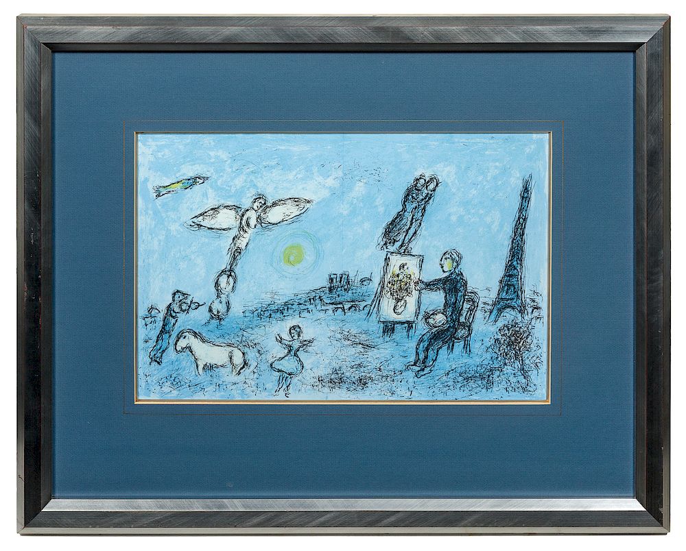 Appraisal: Marc Chagall French Russian - Un Marc Chagall French Russian