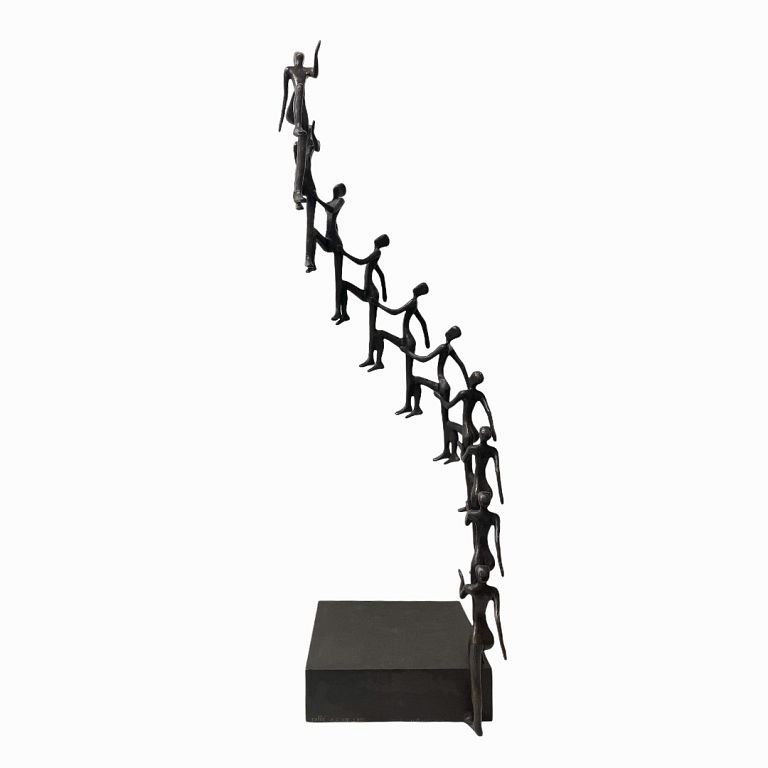 Appraisal: Tolla Inbar Sky is the Limit Bronze Sculpture Tolla Inbar