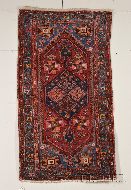 Appraisal: Hamadan Rug Northwest Persia early th century ft in x