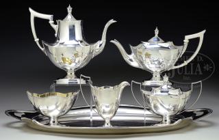 Appraisal: FIVE PIECE STERLING SILVER TEA AND COFFEE SERVICE BY GORHAM