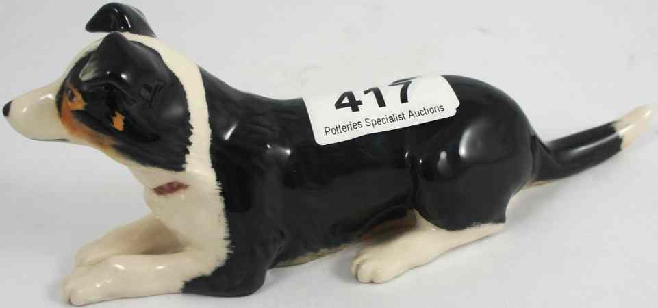 Appraisal: Beswick Model of a Seated Collie Dog Made in England