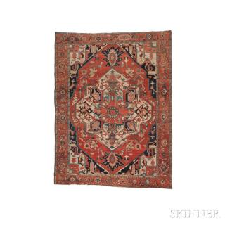 Appraisal: Serapi Carpet Northwestern Iran c ft in x ft in