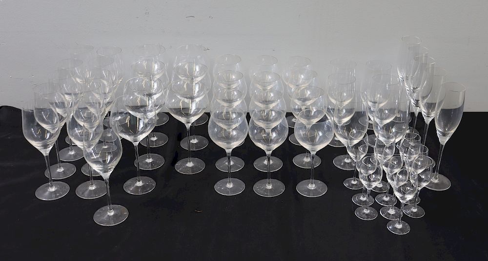 Appraisal: Large Grouping of Rosenthal Stemware To include Champagne h x