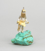 Appraisal: Mikael Redman American b The Zuni Rain Dancer Cast sterling