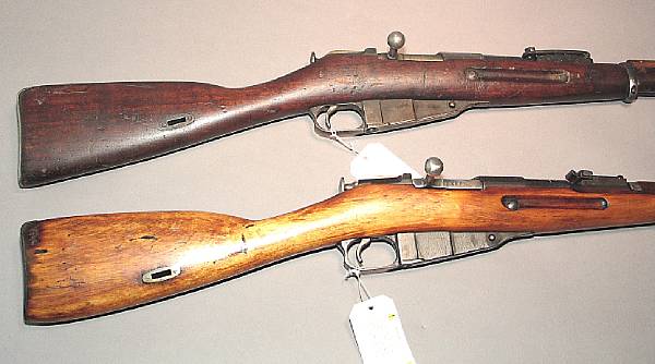 Appraisal: A lot of two Mosin Nagant military rifles Comprising Model