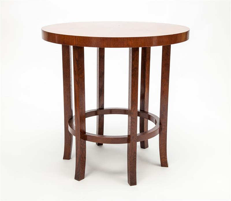 Appraisal: Side Table c Oak in x in diam From the