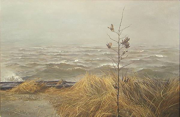 Appraisal: Alan Price American - Moriches Bay signed and dated 'Alan