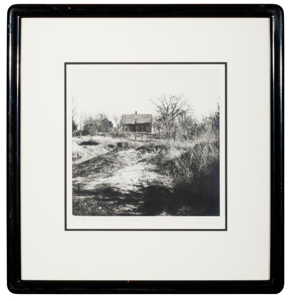 Appraisal: Eudora Welty American Mississippi - Mississippi Cabin with Road gelatin