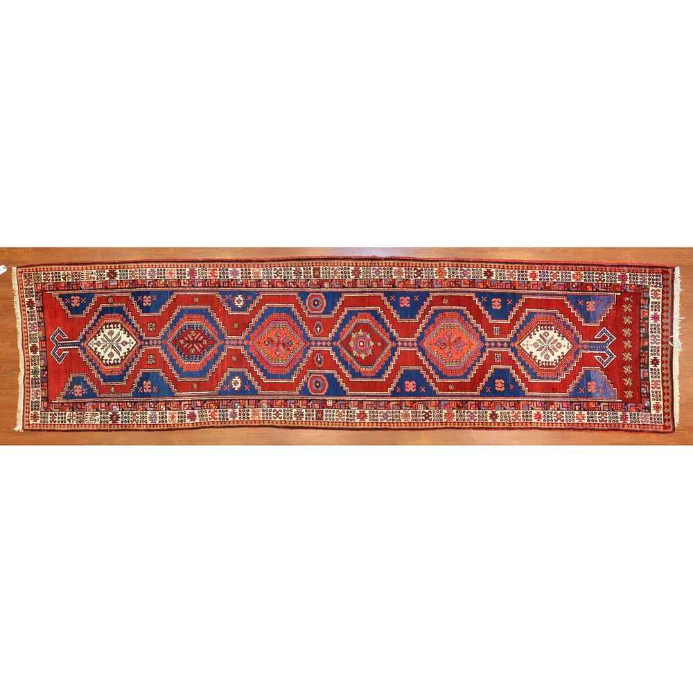 Appraisal: Northwest Runner Persia x Fourth quarter- th century hand-knotted wool