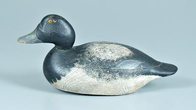 Appraisal: Mason's premier grade decoy blue bill original weight marked EF