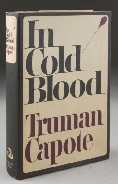 Appraisal: Truman Capote Signed st Edition of In Cold Blood New