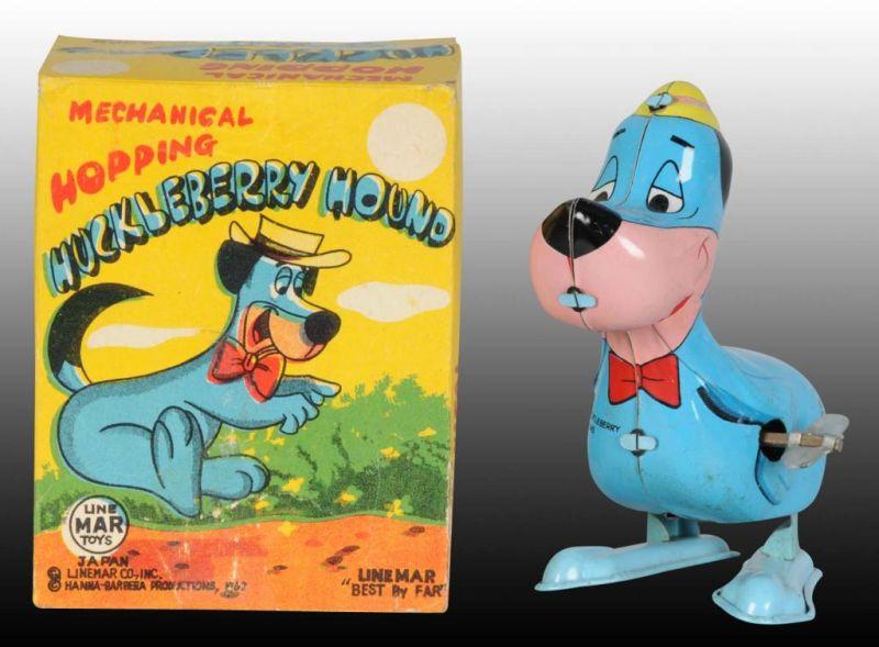 Appraisal: Linemar Hopping Huckleberry Hound Toy Description Japanese Includes scarce original