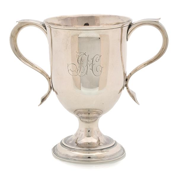 Appraisal: A GEORGE III STERLING SILVER TWO HANDLED CUP PETER WILLIAM