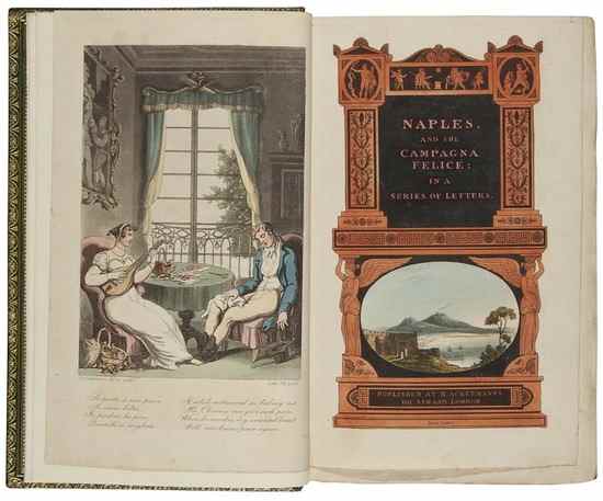 Appraisal: Engelbach Lewis Naples and the Campagna Felice In a Series