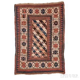 Appraisal: Genghi Rug Southern Caucasus c ft x ft in Provenance