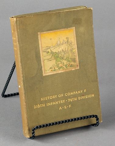 Appraisal: History of Company F th Infantry th Division A E