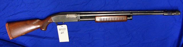 Appraisal: JC Higgins Model pump action shotgun ga vent rib bbl