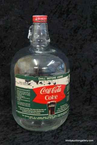 Appraisal: c Coca Cola Gallon Syrup BottleWith the Coca Cola Fishtail