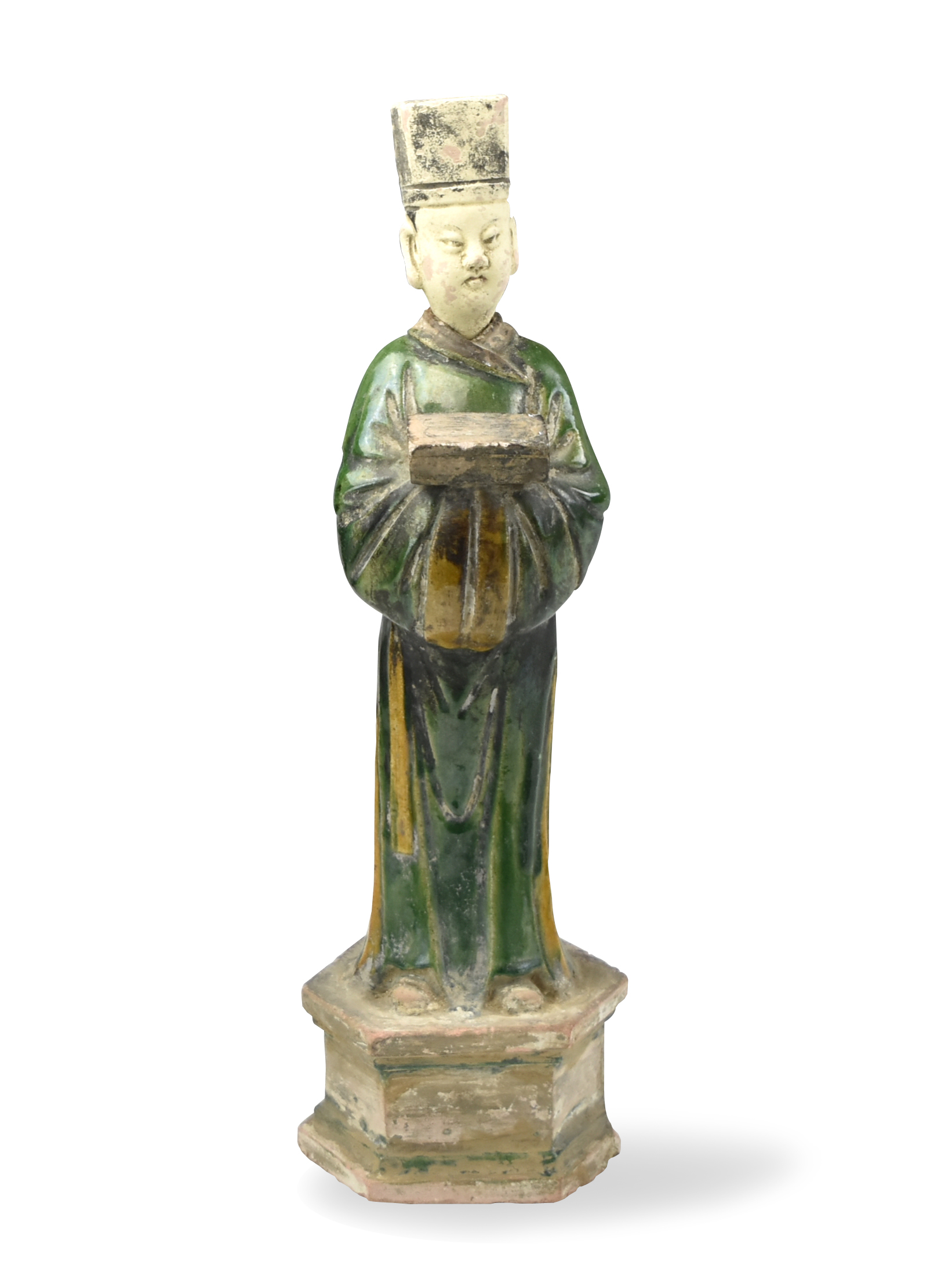 Appraisal: Chinese Ming Dynasty modeled as a standing official with his