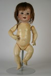 Appraisal: DOLL - Ernst Heubach bisque swivel head character baby with