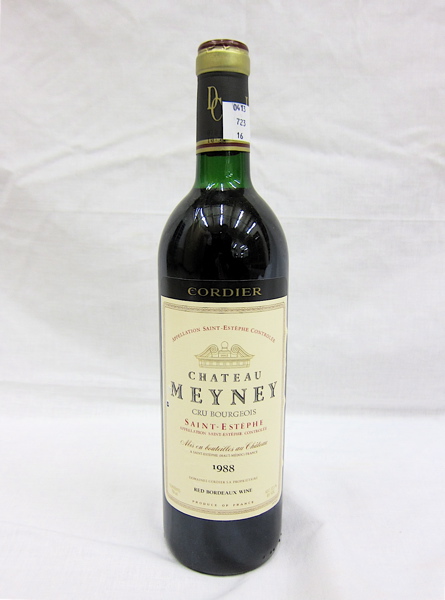 Appraisal: SIXTEEN BOTTLES VINTAGE FRENCH RED BORDEAUX Chateau Meyney Saint-Estephe and