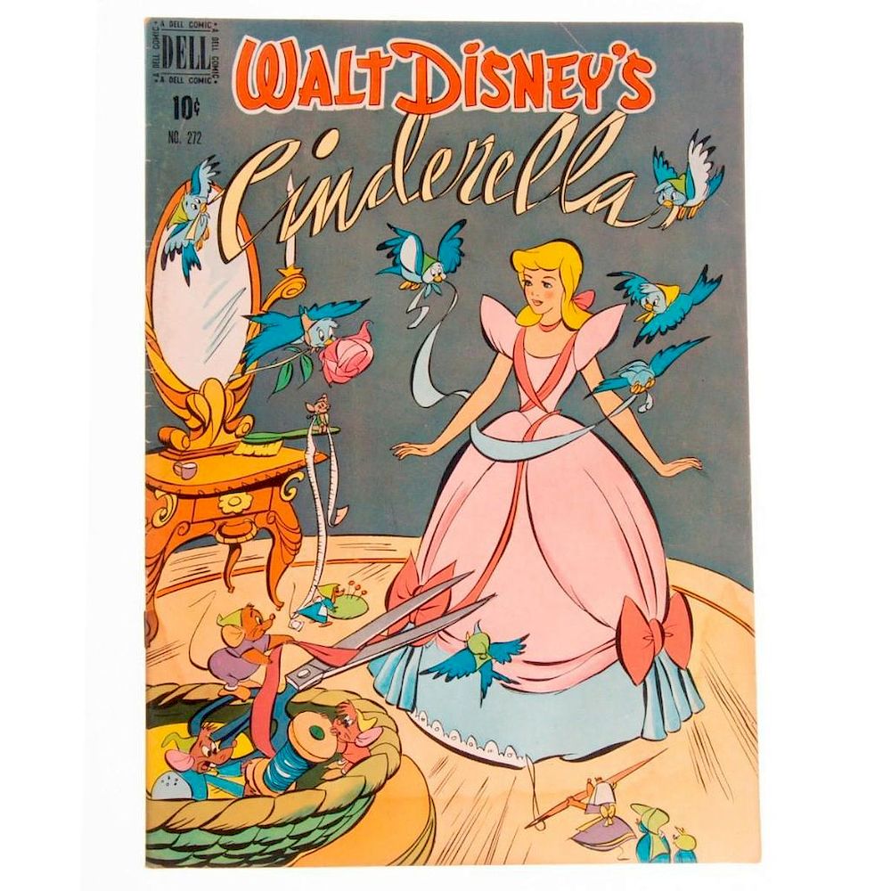 Appraisal: Cinderella Four-Color Dell Numbering from Four-Color Disney Movie Tie-in Issue