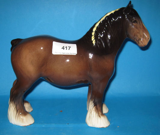 Appraisal: Beswick Shire Mare Brown