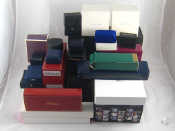 Appraisal: A quantity of about thirty eight jewellery boxes including Chanel