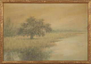 Appraisal: Alexander J Drysdale - New Orleans Moss Draped Oak early