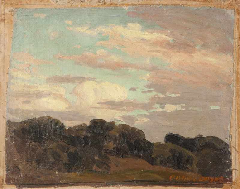 Appraisal: Edgar Alwin Payne - Hollywood CA Clouds and Landscape