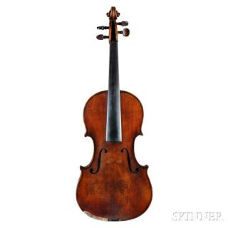 Appraisal: Violin th Century labeled Guliemo Rossi fece Pavia stamped at