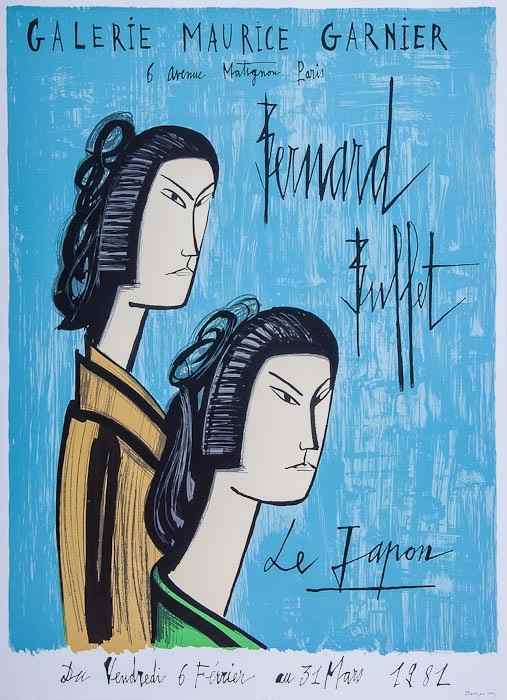 Appraisal: Bernard Buffet - after Galerie Maurice Garnier Poster lithographic poster