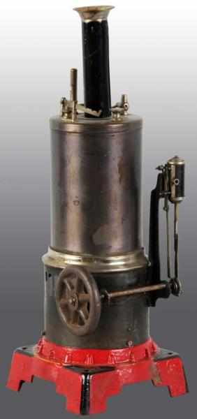 Appraisal: German Made Vertical Steam Engine Description Probably made by Schoenner