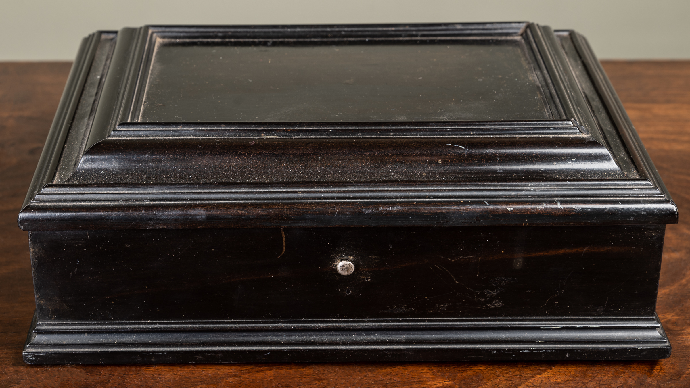 Appraisal: A late th or early th century possibly continental ebony