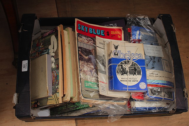 Appraisal: A QUANTITY OF FOOTBALL RELATED EPHEMERA to include 's and